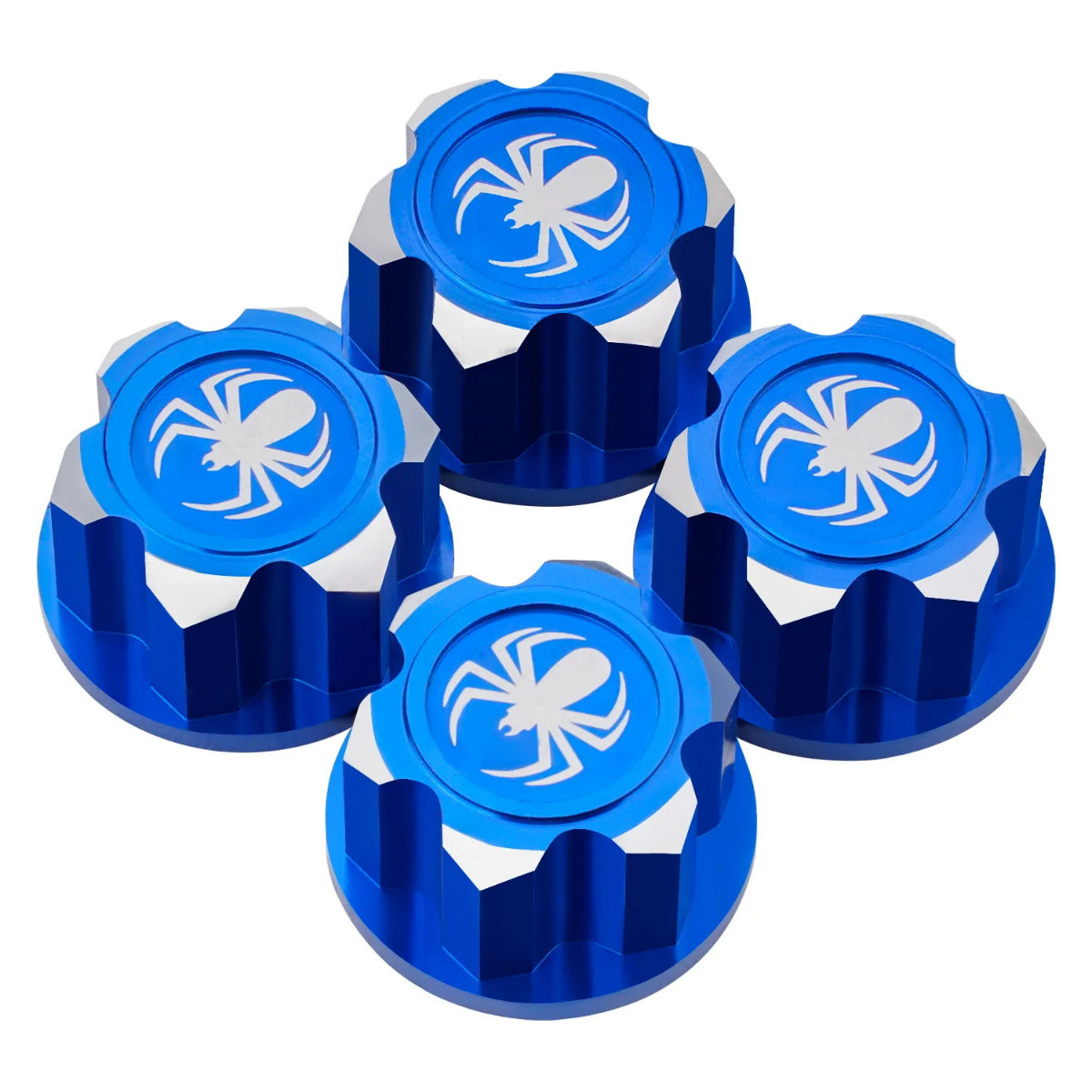 Powerhobby 17mm Aluminum Hex Wheel Nuts Blue Spider (4) FOR Traxxas - PowerHobby