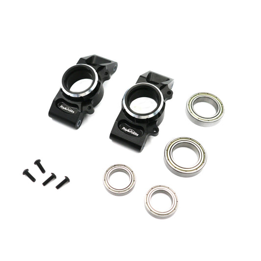 Powerhobby Aluminum Bearing Rear Hubs Stub Axle Carriers FOR Traxxas X-Maxx / XRT - PowerHobby