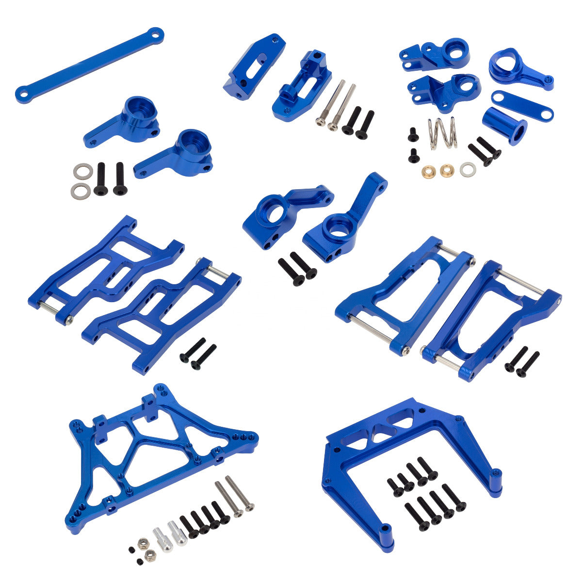 Powerhobby Aluminum Upgrade kit Blue FOR Traxxas Drag Slash - PowerHobby