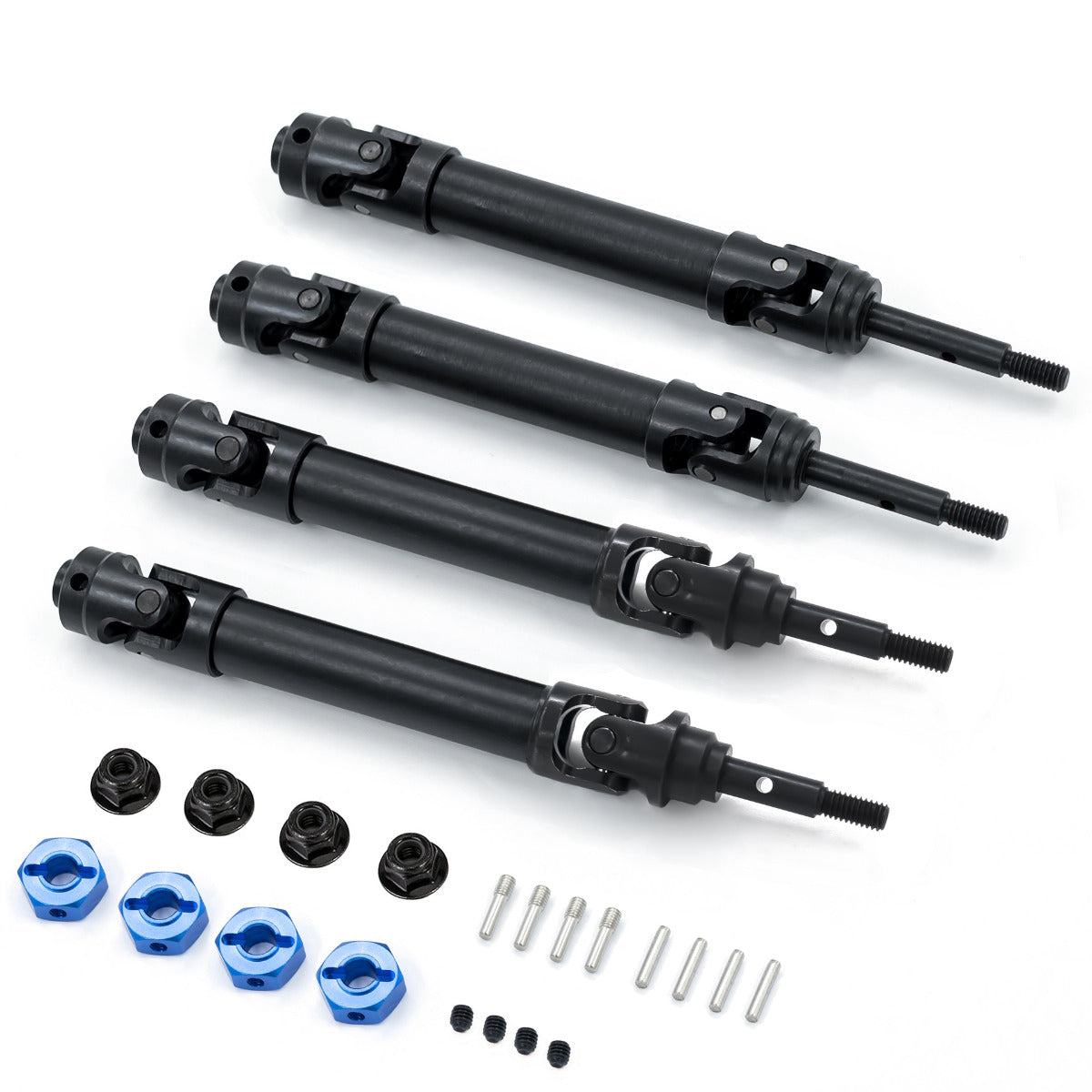 Powerhobby Hardened Steel Front / Rear Drive Shafts FITS Traxxas Slash Stampede Rustler - PowerHobby