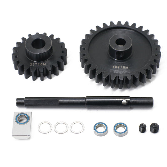 Powerhobby Triple Support Direct Drive Conversion Kit 30T+ 20T FOR Traxxas X-Maxx / XRT - PowerHobby