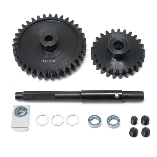 Powerhobby Triple Support Direct Drive Conversion Kit 25T+35T FOR Traxxas X-Maxx / XRT - PowerHobby