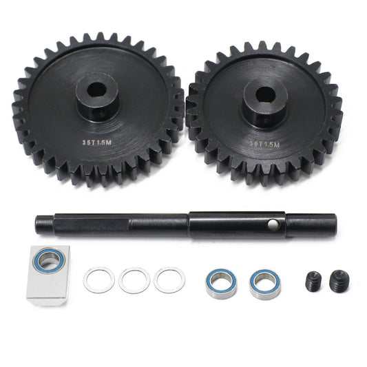 Powerhobby Triple Support Direct Drive Conversion Kit 30T+35T FOR Traxxas X-Maxx / XRT - PowerHobby