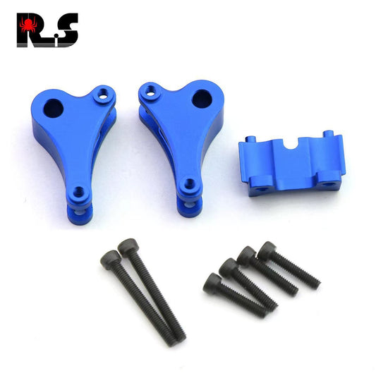 Powerhobby Aluminum Shock Fixing Mount Blue FOR Traxxas 1/6 E-Revo Slash Summit - PowerHobby