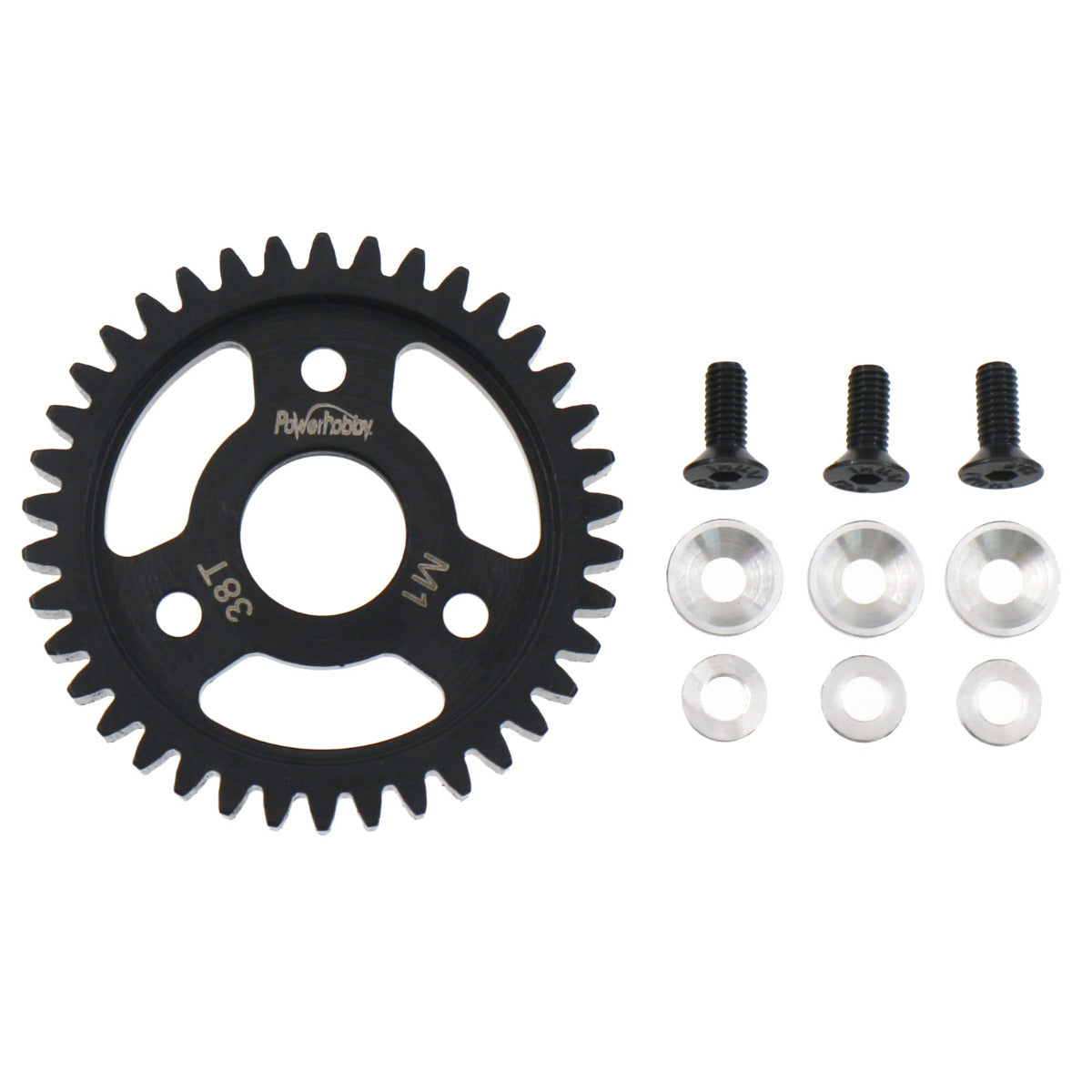 Powerhobby Mod 1 36T Hardened Steel Spur Gear FOR Traxxas Revo / Slayer - PowerHobby