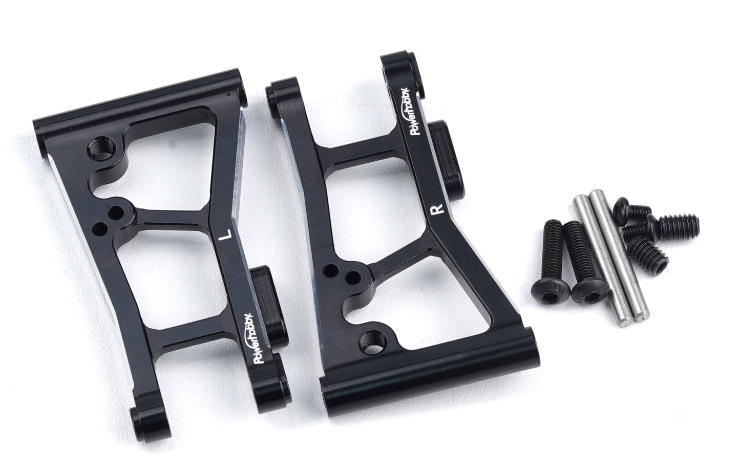 Powerhobby Aluminum Rear Lower Suspension Arms Arrma 4S Kraton / Outcast - PowerHobby