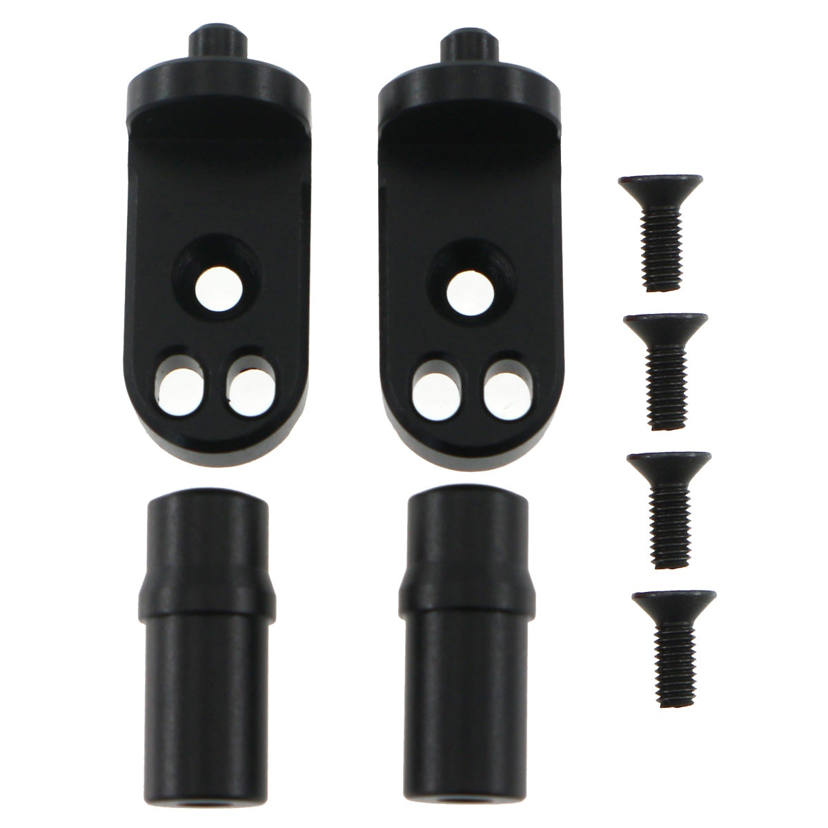 Powerhobby 7075 Aluminum Foot Pegs  Set Losi Black Promoto MX - PowerHobby