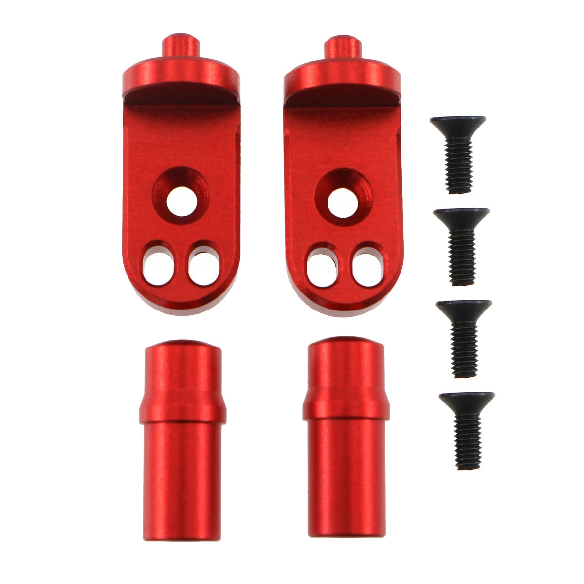 Powerhobby 7075 Aluminum Foot Pegs  Set Losi Red Promoto MX - PowerHobby