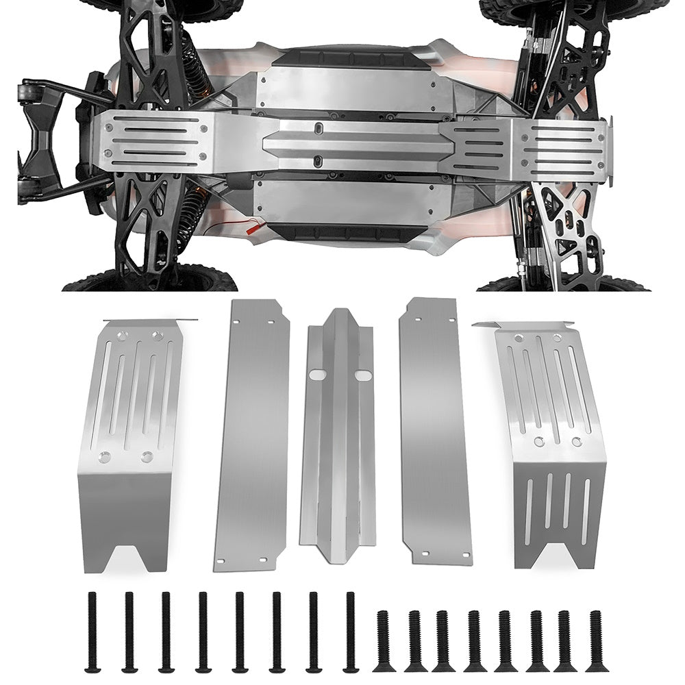 Powerhobby Stainless Chassis guard Kit FOR Traxxas X-Maxx - PowerHobby