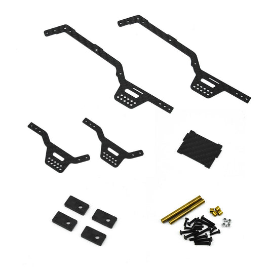 Powerhobby LCG Carbon Fiber Chassis Kit Frame FOR Traxxas TRX-4M - PowerHobby