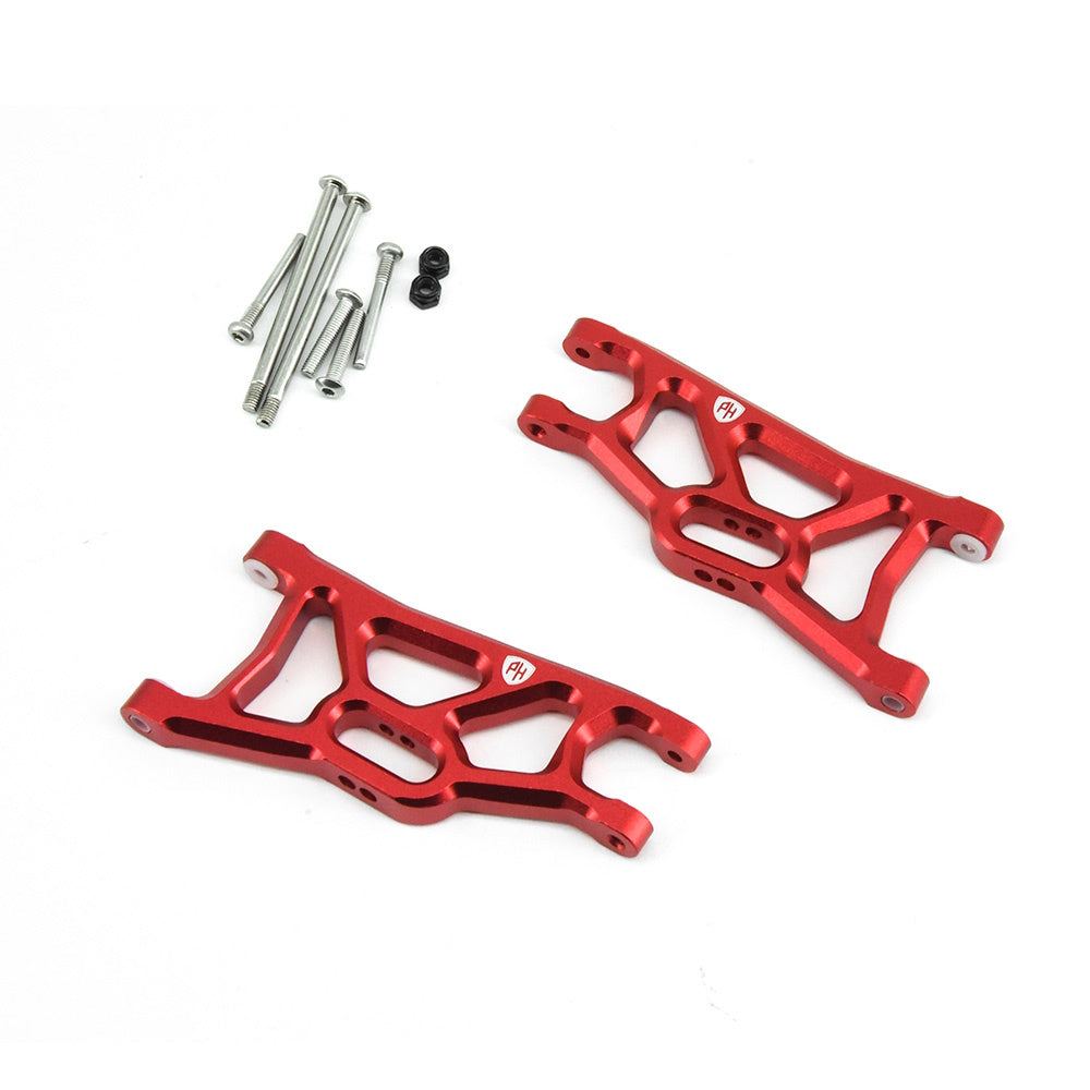 Powerhobby Aluminum Front Suspension A-Arms Red FOR Traxxas Slash 2WD - PowerHobby