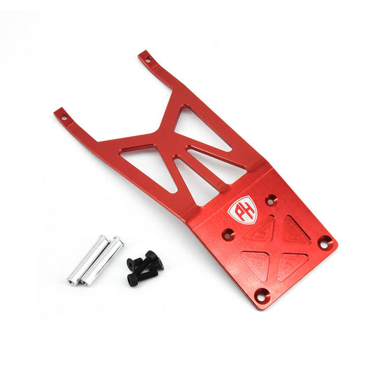 Powerhobby Aluminum Front Skid Plate Red FOR Traxxas Slash 2WD - PowerHobby