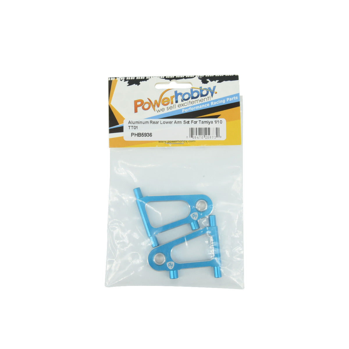 Powerhobby Aluminum Rear Lower Arms Tamiya TT-01 - PowerHobby