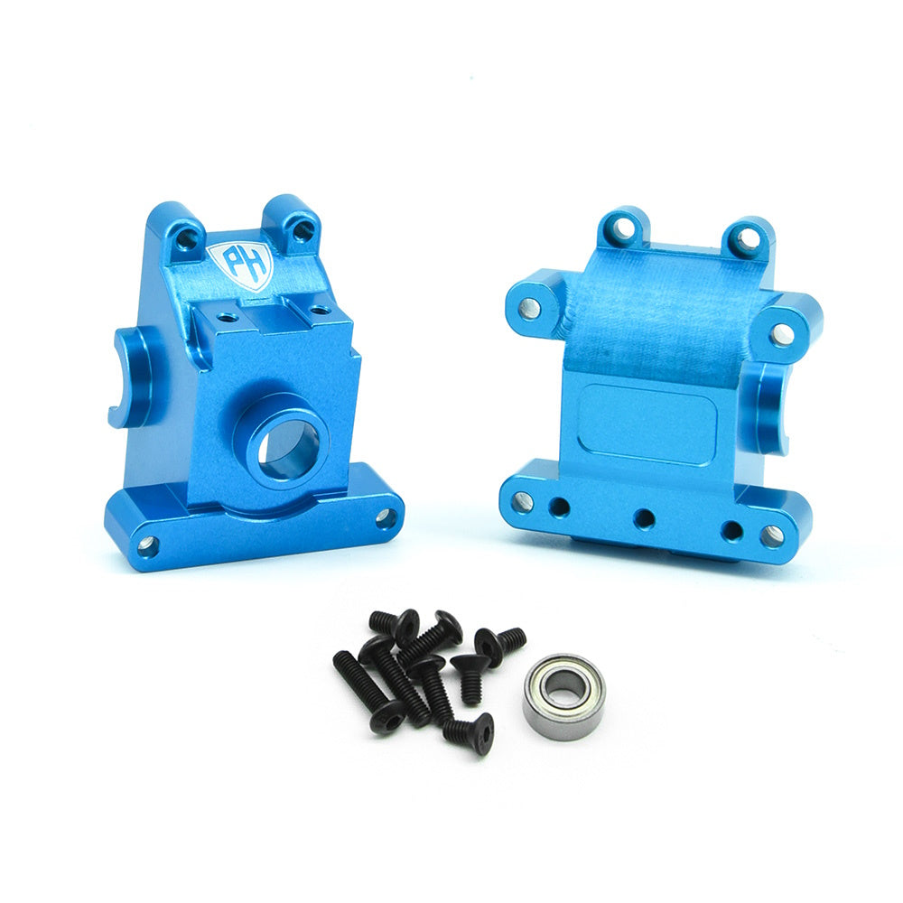 Powerhobby Aluminum Front and Rear Gear Box Tamiya TT-01 - PowerHobby