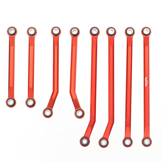 Powerhobby Aluminuim Chassis Linkage Set  FOR Traxxas TRX-4M K10 RED - PowerHobby