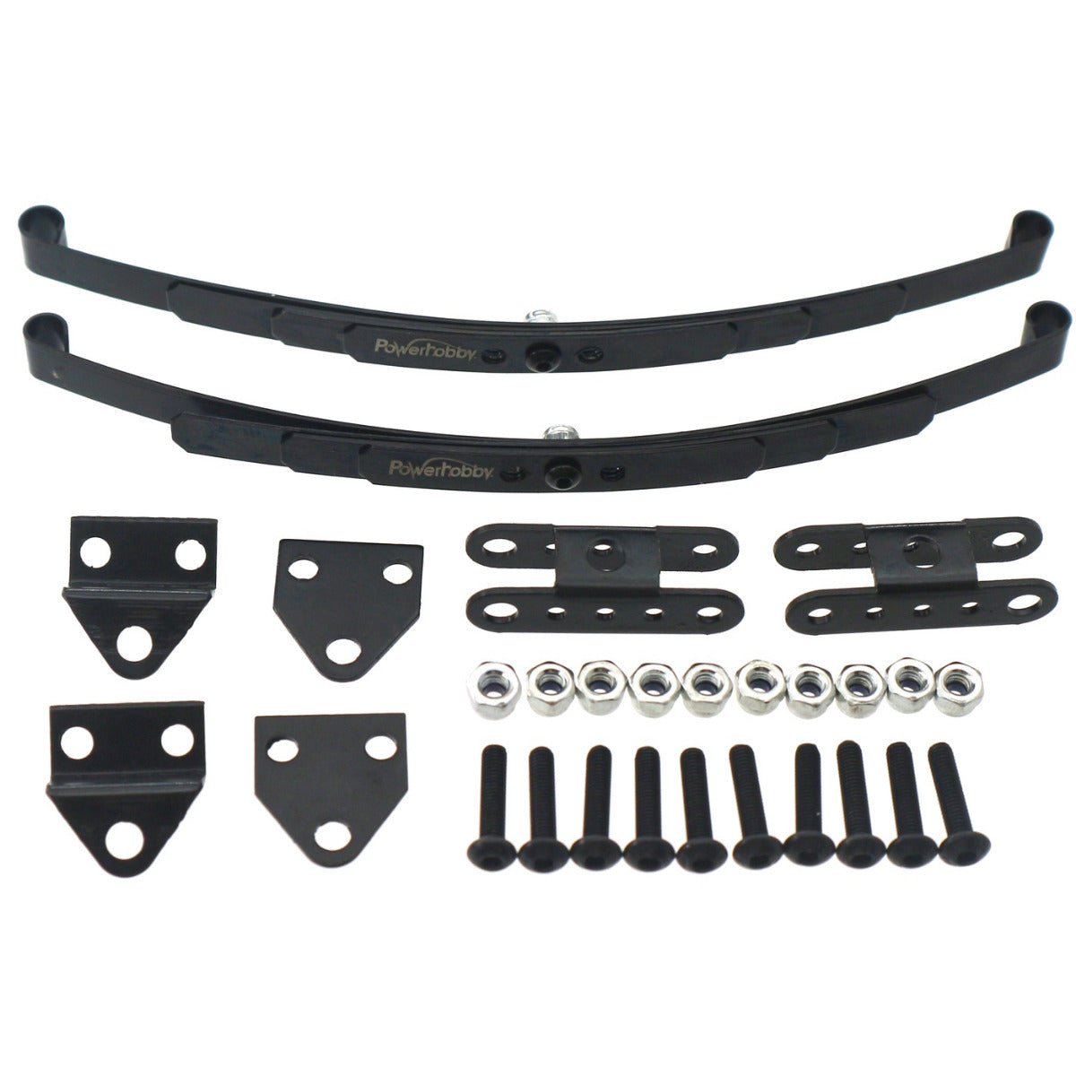 Powerhobby Steel Leaf Spring Suspension Bar Kit for D90 TF2 Axial SCX10 F350 - PowerHobby