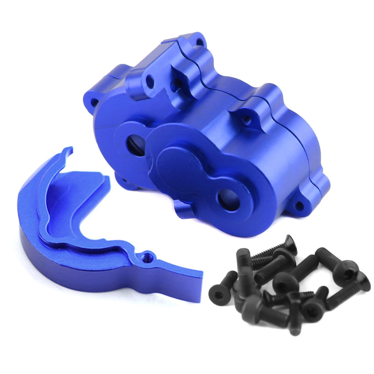 Powerhobby Aluminum Center Gearbox Blue FOR Traxxas 1/16 Slash E-Revo Summit - PowerHobby