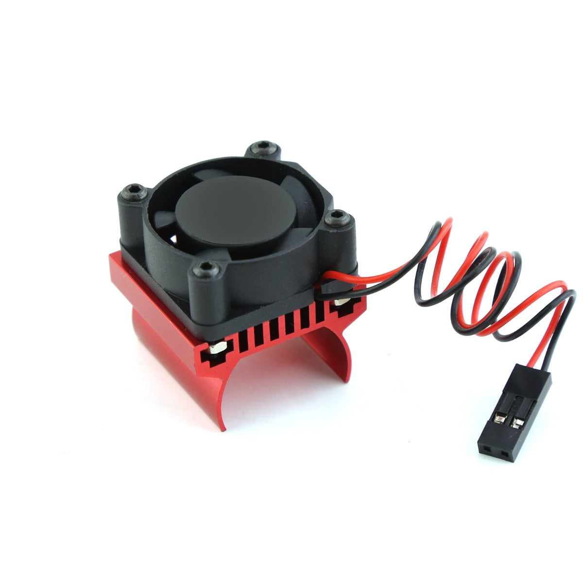 Powerhobby Aluminum Motor Cooling Fan Red FOR Traxxas TRX-4M - PowerHobby