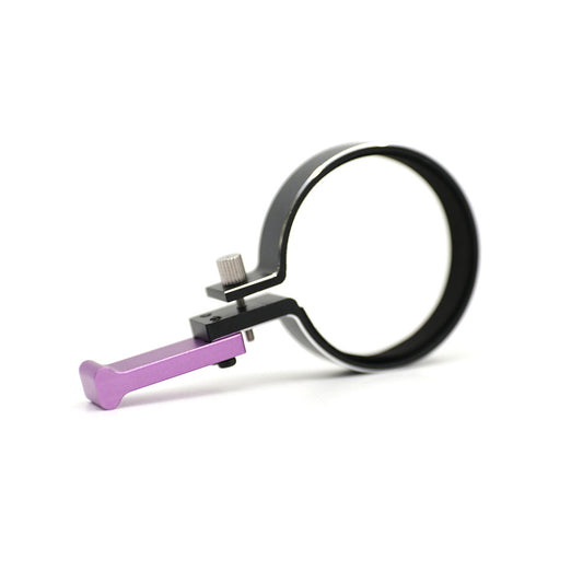 Powerhobby Aluminum One Hand Steering Wheel Trigger Adapter Purple - PowerHobby