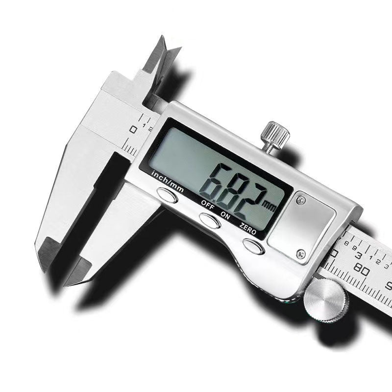 Stainless Steel Caliper w Digital Display - PowerHobby