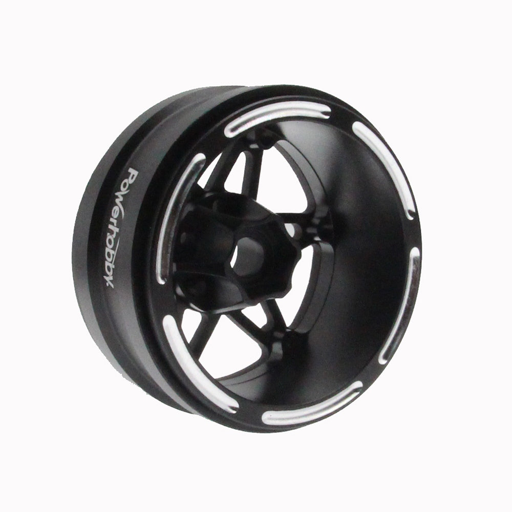 Powerhobby 1.9" Carbon Fiber Lightweight Beadlock Wheels G 1/10 Rock Crawler - PowerHobby