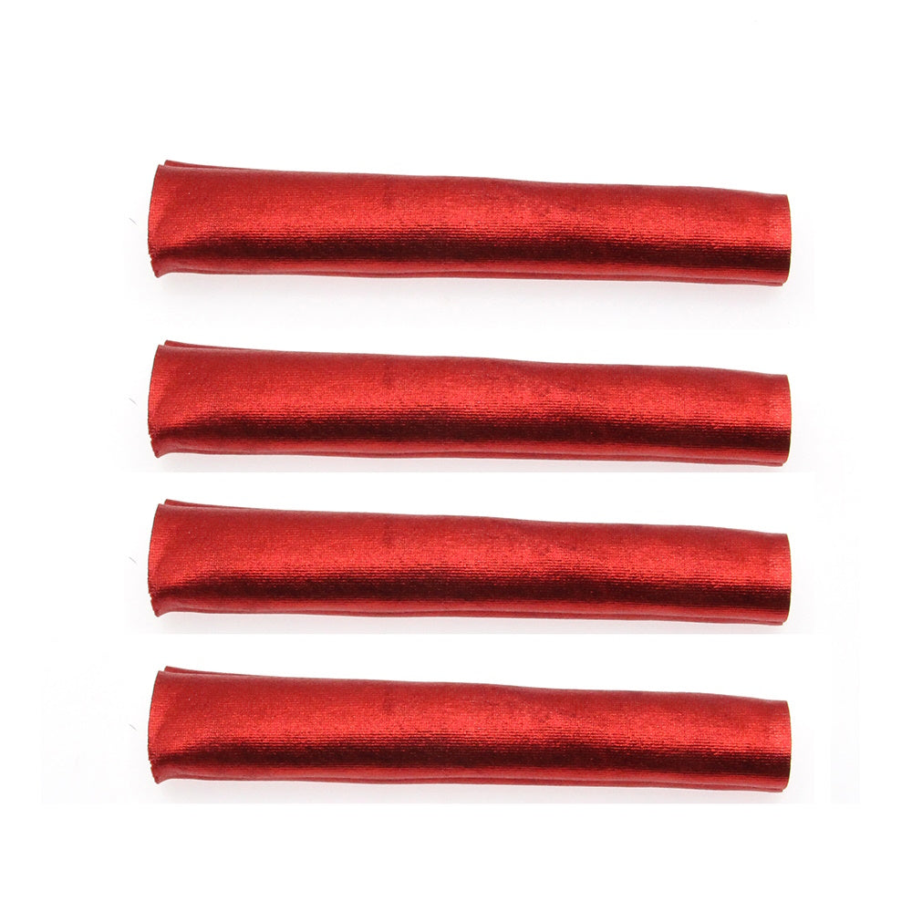 Powerhoby Shocks Dust Proof Covers (4) Red 1/8 Truck / Buggy - PowerHobby