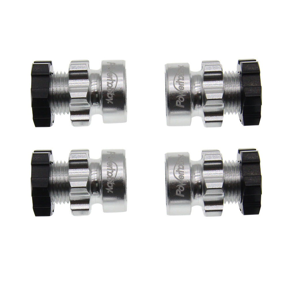 Powerhobby 12mm to 17mm W/10mm Offset Hex Hub Black FOR Traxxas Slash Rustler - PowerHobby