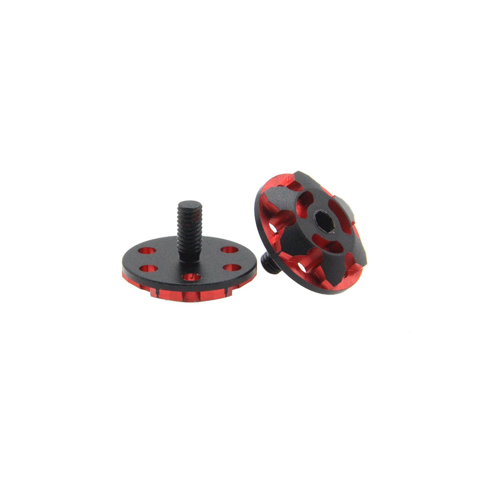 Powerhobby UltraLite Off-Road Wing Screws Red Style B (2) - PowerHobby