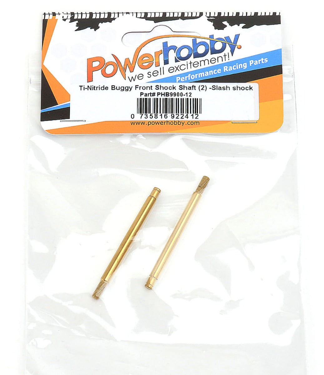 Powerhobby Ti-Nitride Front Shock Shaft XTREME Slash Shocks 9900-00 - PowerHobby