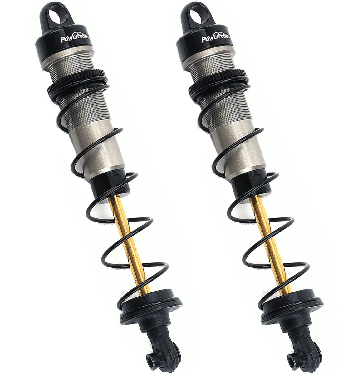 Powerhobby EXTREME Assembled REAR Shocks 3.5mm Titanium Shaft (2) FOR Traxxas 1/10 - PowerHobby