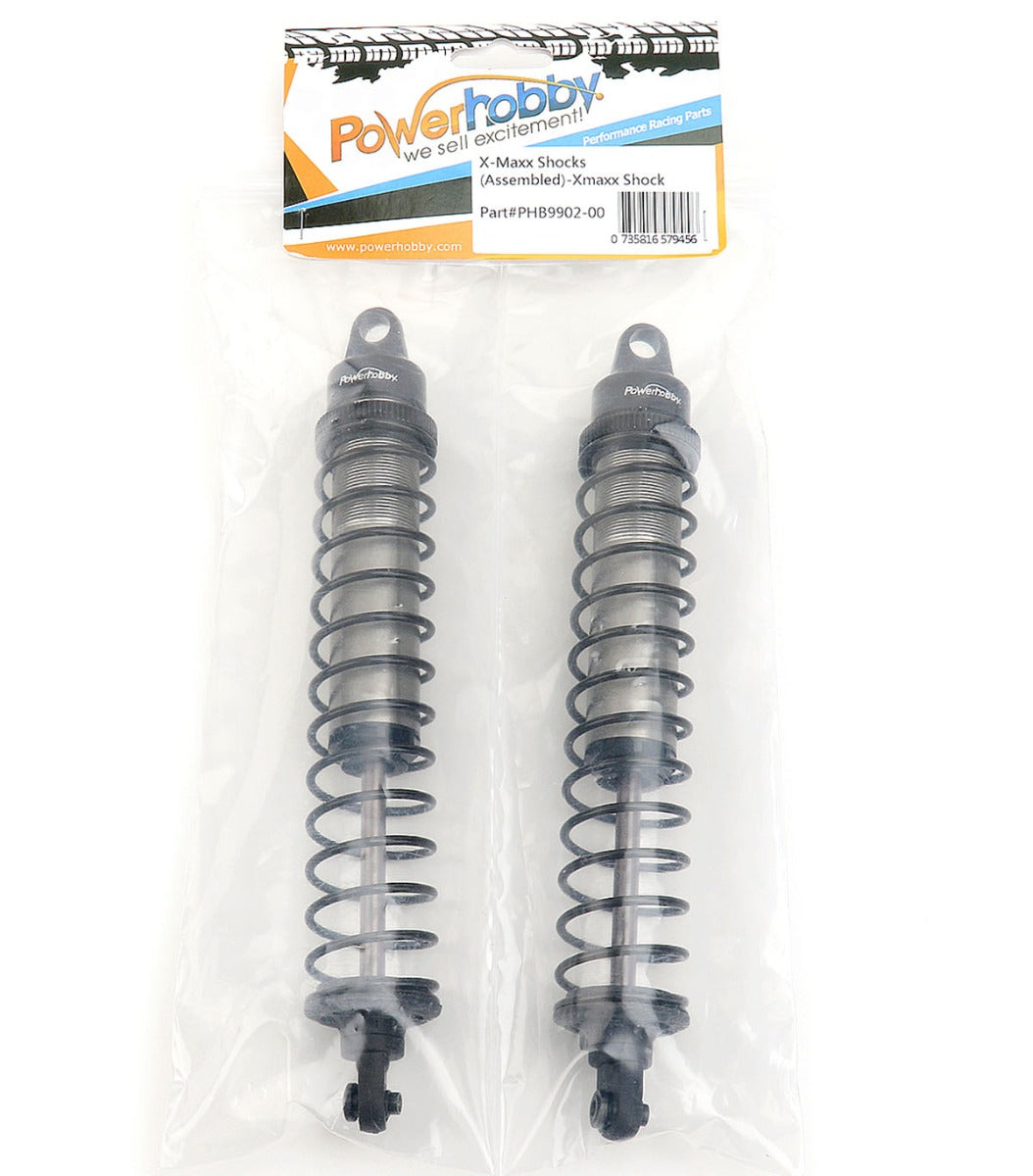 Powerhobby Assembled Front Rear Shocks w 6.5mm Titanium Shaft (2) FOR Traxxas X-Maxx - PowerHobby