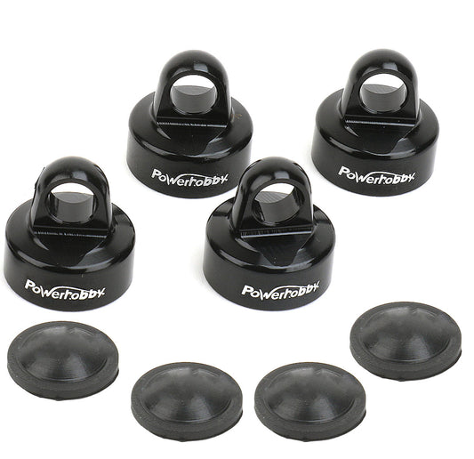 Powerhobby Aluminum Shock Caps (4) XTREME X-Maxx Shocks - PowerHobby