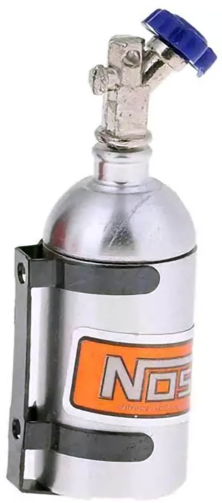 Powerhobby Aluminum NOS Nitrous Oxide Bottle Silver 1/10 Rock Crawler Accessory - PowerHobby