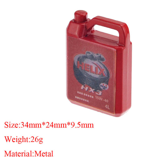 Powerhobby Metal Engine Oil Box RED 1/10 Rock Crawler Accessory - PowerHobby