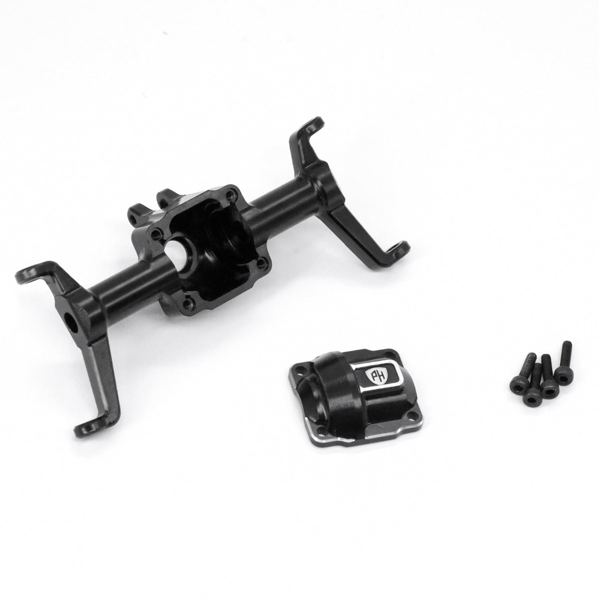 Powerhobby Aluminum Front Axle FMS FCX24 Black - PowerHobby