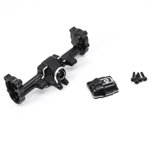 Powerhobby Aluminum Rear Axle FMS FCX24 Black - PowerHobby