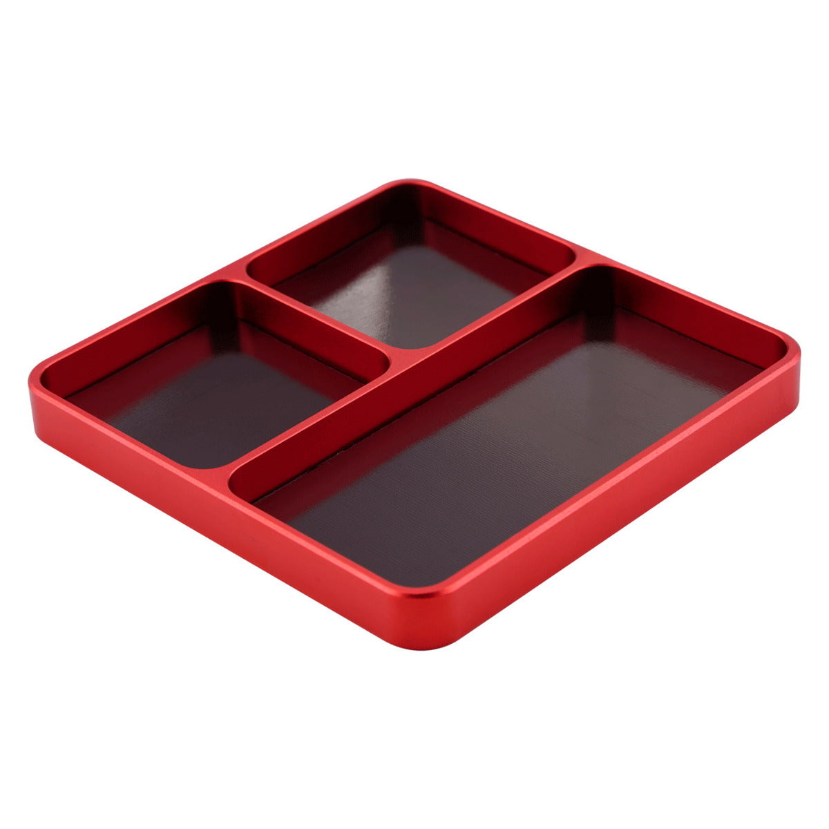 Powerhobby Metal Screw Tray w Magnetic Pad Holder Red - PowerHobby