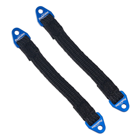 Powerhobby Suspension Travel Limit Straps 90mm Blue (2pcs) - PowerHobby