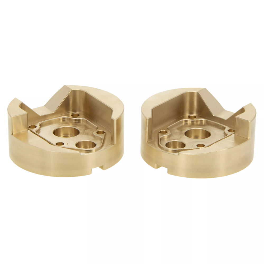 Powerhobby Brass Outer Portal Housing Covers Front Gear Covers 65g UTB18 Capra - PowerHobby