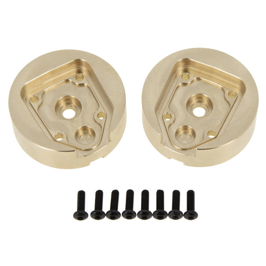 Powerhobby Brass Outer Portal Housing Covers Rear Gear Covers 65g UTB18 Capra - PowerHobby