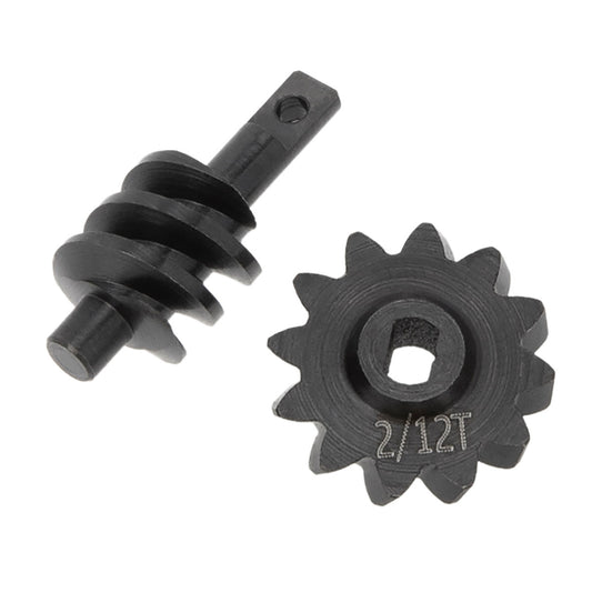 Powerhobby Axial SCX24 Steel Overdrive Gears Diff Worm Set 2T/12T Overdrive 33% - PowerHobby