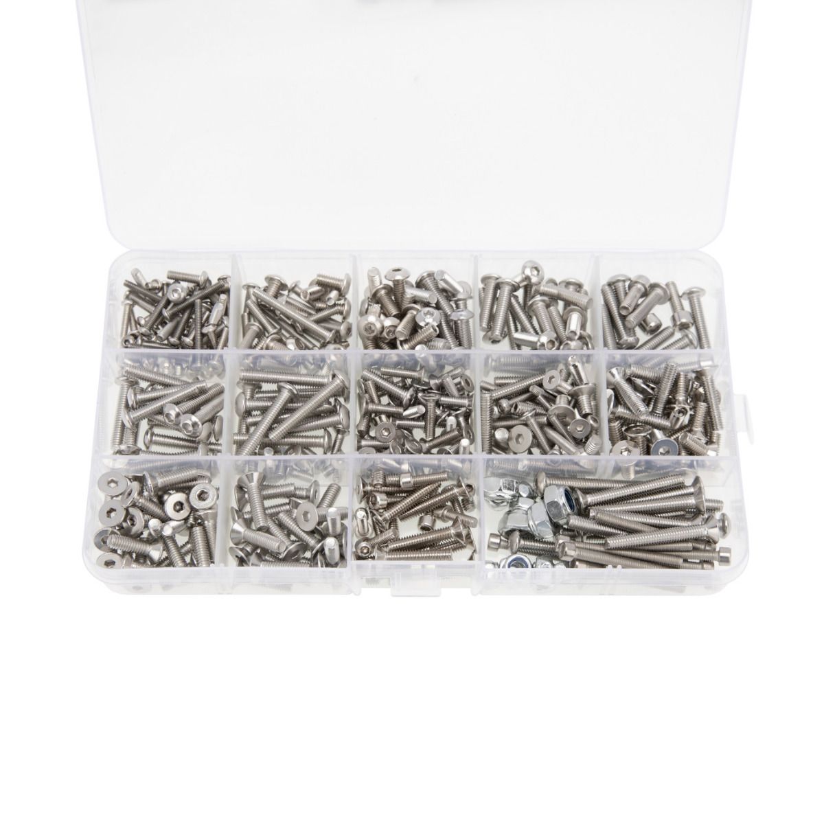 Powerhobby Stainless Steel Screws Set Box FOR Traxxas TRX-4 387pcs - PowerHobby