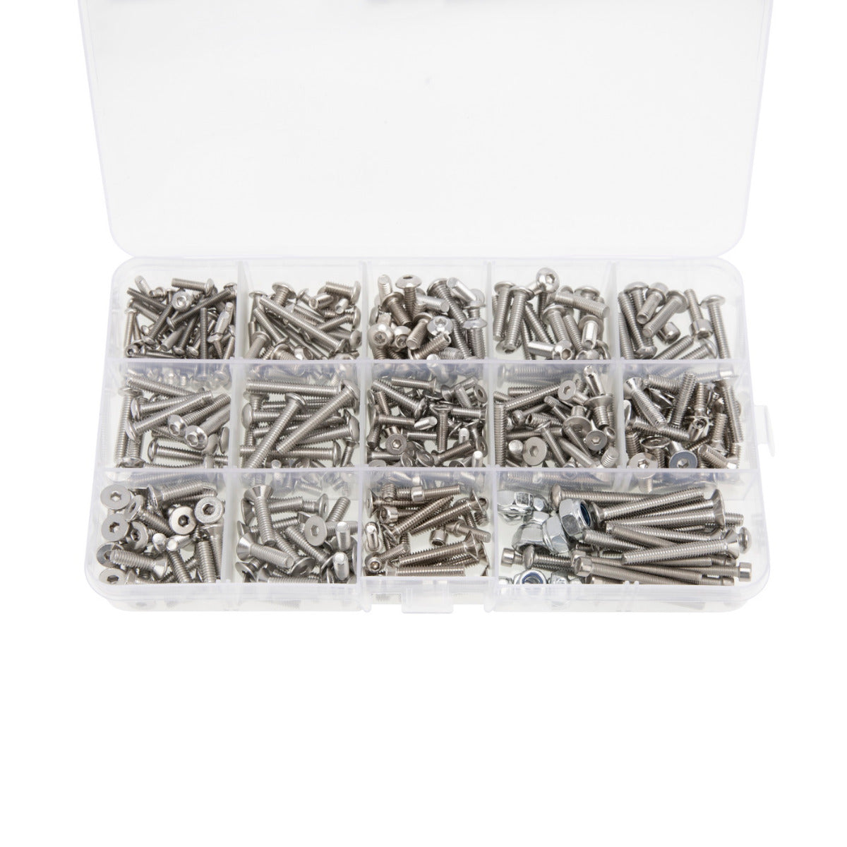 Powerhobby Stainless Steel Screws Box 433Pcs Axial 1/6 SCX6 - PowerHobby