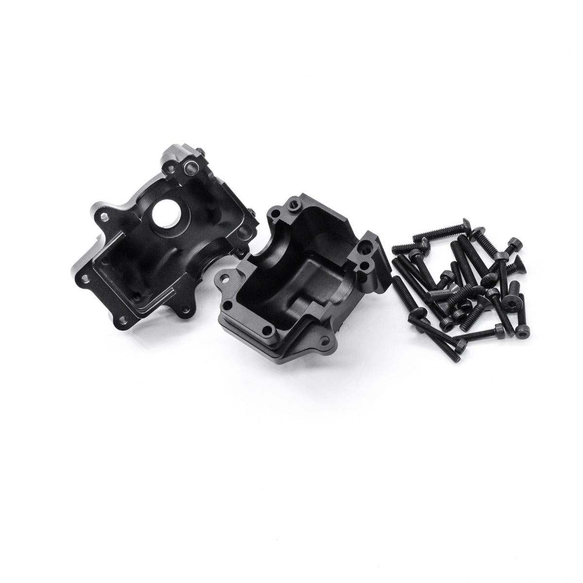 Powerhobby Aluminum Gearbox Cover FOR Traxxas Sledge Black - PowerHobby