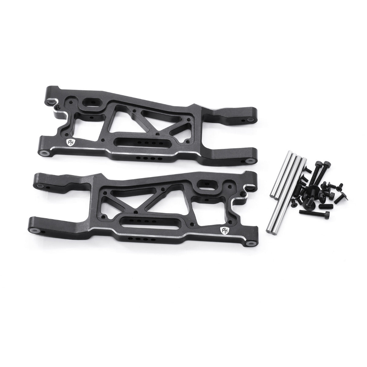 Powerhobby Aluminum  Front Arms FOR Traxxas Sledge Black - PowerHobby