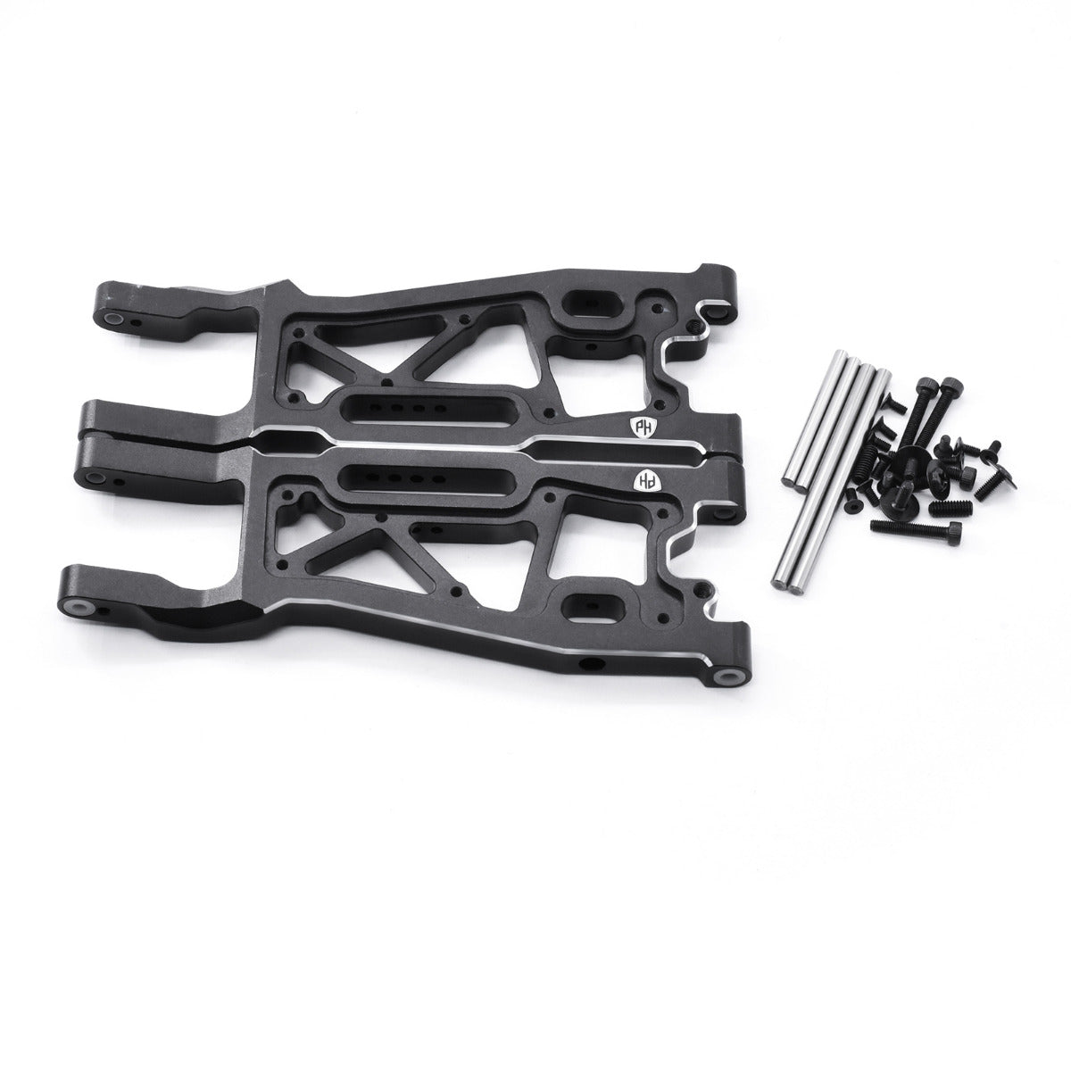 Powerhobby Aluminum  Front Arms FOR Traxxas Sledge Black - PowerHobby