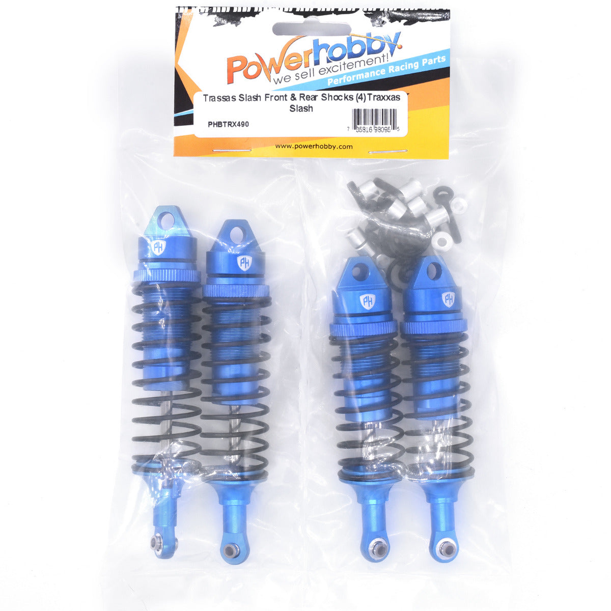 Powerhobby Trassas Slash Front & Rear Shocks FOR Traxxas Slash 2WD / 4WD - PowerHobby