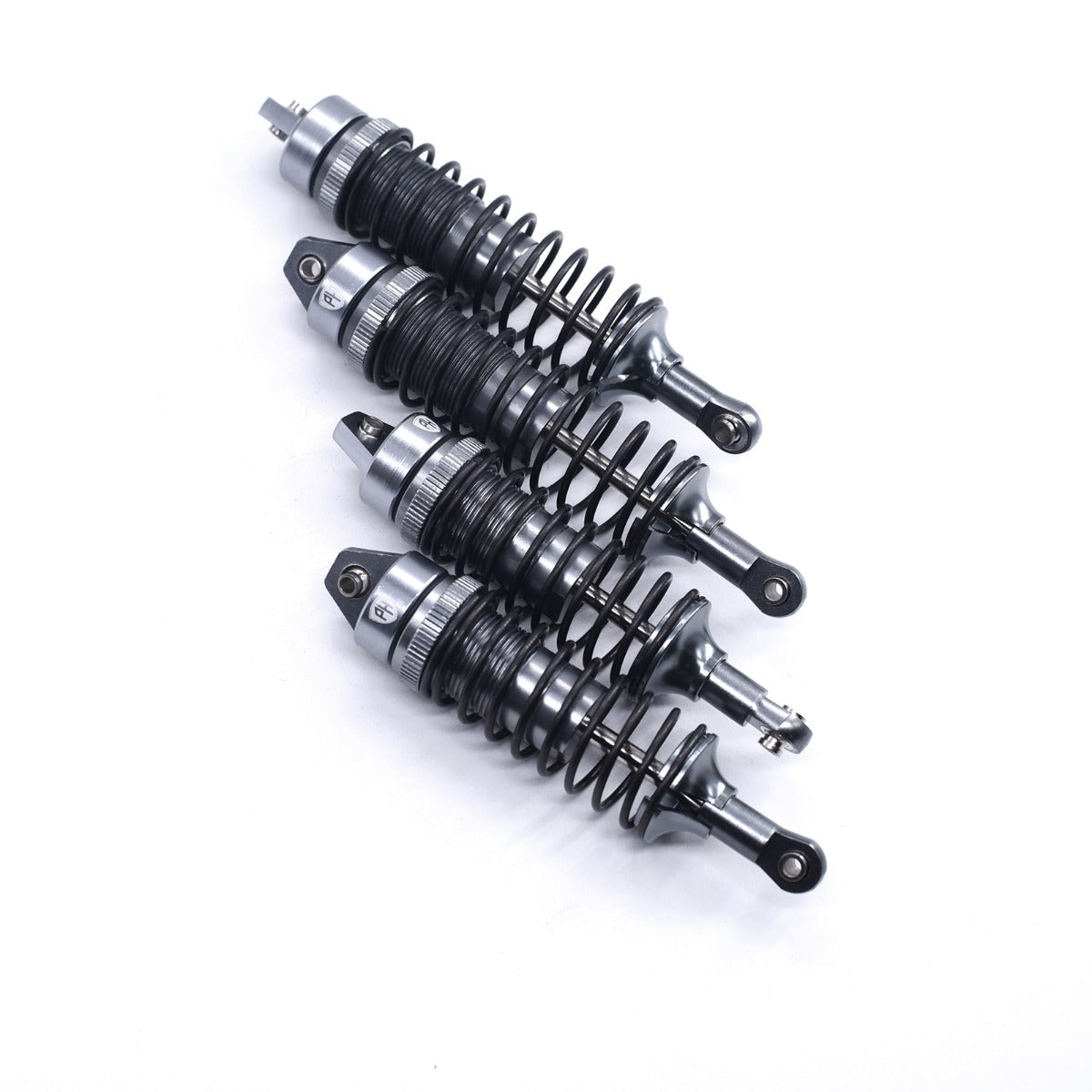 Powerhobby Front & Rear Shocks (4) FOR Traxxas Slash 2WD 4WD Titanium - PowerHobby