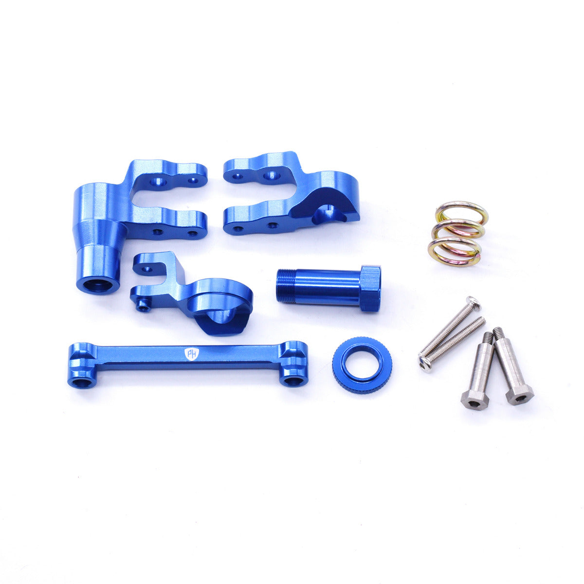 Powerhobby Aluminum Steering Bell Crank FOR Traxxas Maxx Blue - PowerHobby