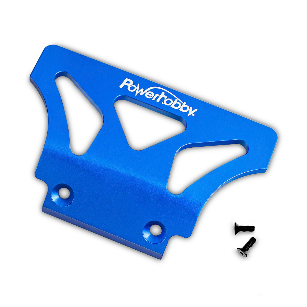 Powerhobby Aluminum Oversized Front Bumper Blue FOR Traxxas Stampede Rustler Bandit - PowerHobby